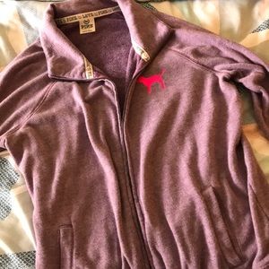 Pink-Victoria Secret Zip-Up Jacket